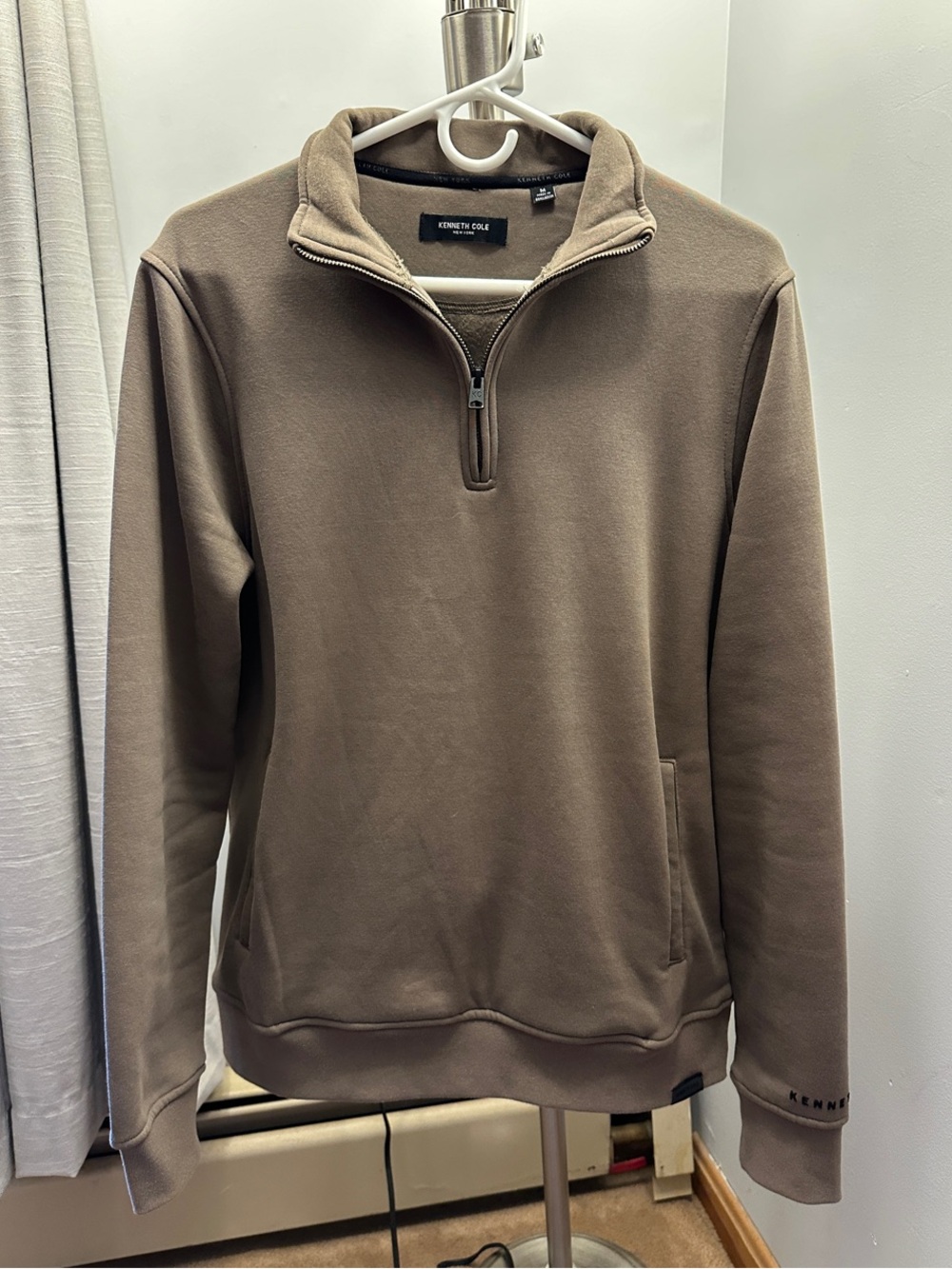 Kenneth Cole Men's Quarter-Zip Sweater